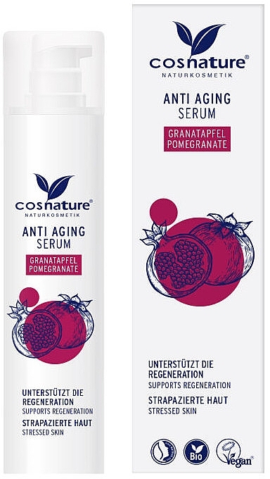 Anti-Aging Face Serum - Cosnature Pomegranate Anti Aging Serum — photo N2