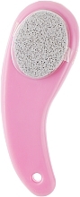 Pedicure Brush & Pumice, STK-63, pink - Silver Style — photo N2