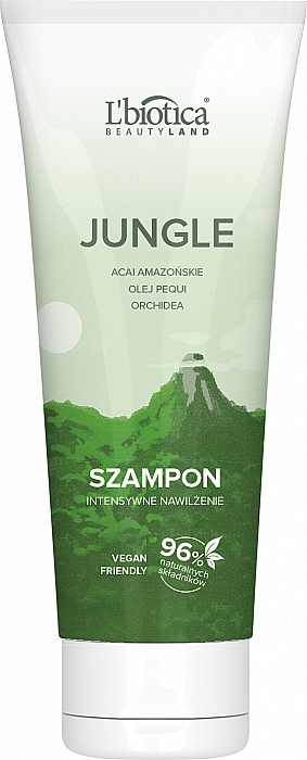 Hair Shampoo 'Jungle' - L'biotica Beauty Land Jungle Hair Shampoo — photo N2