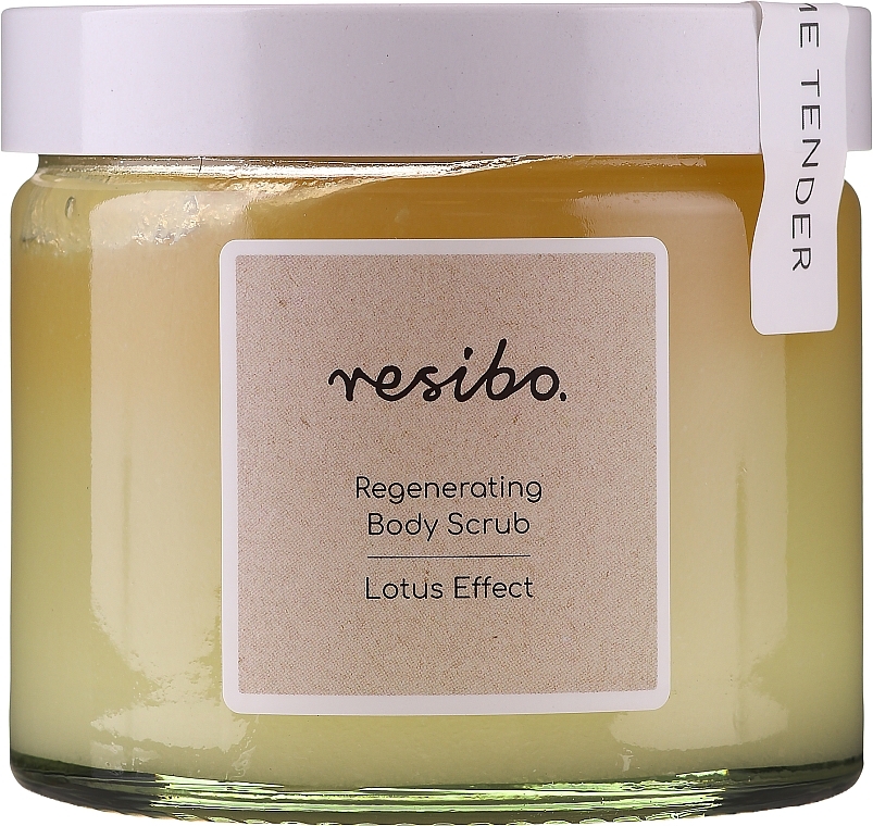 Regenerating Body Scrub - Resibo Regenerating Body Scrub Lotus Effect — photo N1