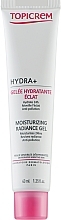 Fragrances, Perfumes, Cosmetics Moisturising Gel for Glowing Skin - Topicrem Hydra + Moisturizing Radiance Gel