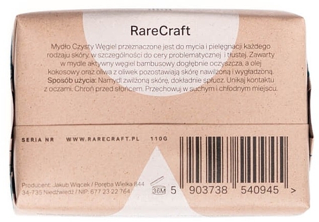 Charcoal Soap - RareCraft Soap — photo N4