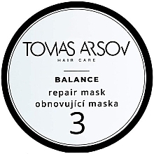 Repairing Hair Mask - Tomas Arsov Balance Repair Mask — photo N4