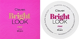 Rose Hydrogel Eye Patches - Clavier Bright Look Rose Hydrogel Eye Patch — photo N2