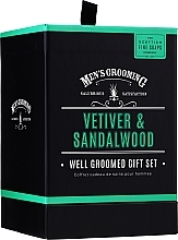 Scottish Fine Soaps Men's Grooming Vetiver & Sandalwood - Set (edt/50ml + sh/gel/75ml + ash/balm/75ml) — photo N1