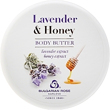 Fragrances, Perfumes, Cosmetics Body Oil - Bulgarian Rose Lavender & Honey Body Butter