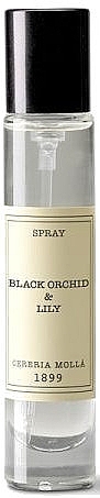 Cereria Molla Black Orchid & Lily - Set (spray/15ml + acc)	 — photo N2