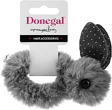 Fragrances, Perfumes, Cosmetics Hair Tie, 1 pc, FA5678, soft, grey bunny - Donegal