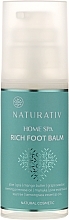 Fragrances, Perfumes, Cosmetics Foot Balm - Naturativ Home Spa Rich Foot Balm