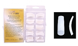 Fragrances, Perfumes, Cosmetics Nail Tips 'American', white, 100 pcs - Lady Victory