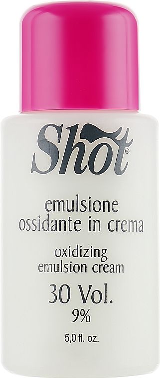 Oxidizing Cream Emulsion 30 vol - Shot Scented Oxidant Emulsion — photo N1