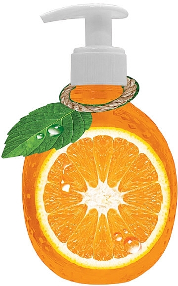 Orange Liquid Soap - Lara Fruit Liquid Soap — photo N1