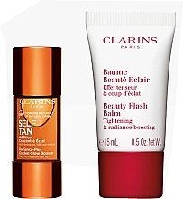 Fragrances, Perfumes, Cosmetics Set - Clarins Self Tan (f/balm/15ml + f/booster/15ml)