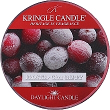 Fragrances, Perfumes, Cosmetics Tea Candle - Kringle Candle Daylight Frosted Cranberry