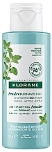 Fragrances, Perfumes, Cosmetics Face Cleansing Powder - Klorane 3 in 1 Purifying Powder with Organic Mint and Clay