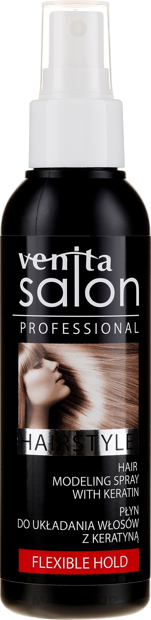 Hair Spray - Venita Salon Professional Flexible Hold Hair Modeling Spray — photo 130 ml