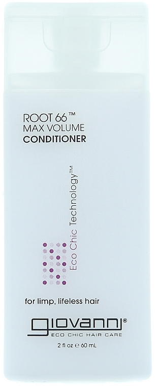 Maximum Volume Conditioner - Giovanni Eco Chic Hair Care Root 66 Max Volume Conditioner — photo N1