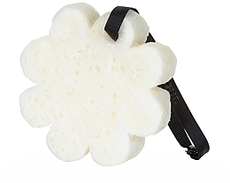 Reusable Foaming Bath Sponge - Spongelle Honey Blossom Boxed Flower Body Wash Infused Buffer — photo N2