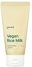 Fragrances, Perfumes, Cosmetics Moisturizing Face Cream - Goodal Vegan Rice Milk Moisturizing Cream