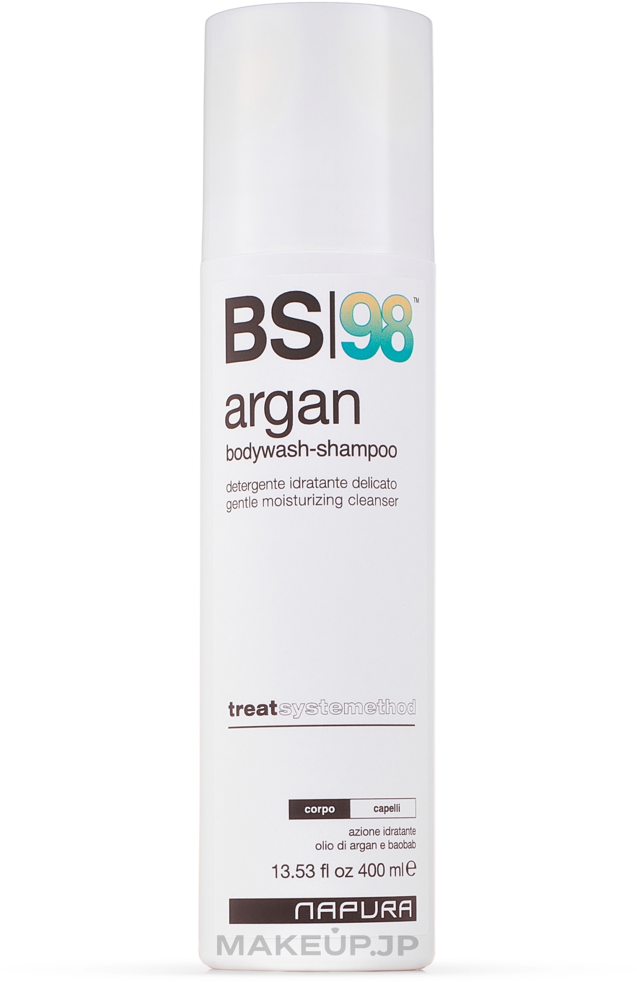 Argan Hair & Body Wash - Napura BS98 Argan Bodywash Shampoo — photo 400 ml