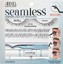 Eyelash Extension Set - Ardell Seamless Underlash Extensions Naked Kit — photo N1