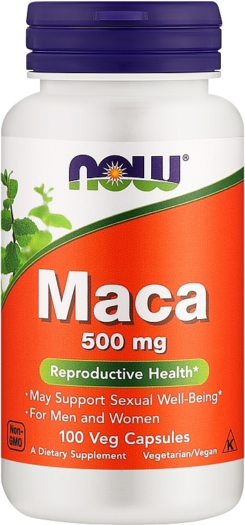 Extract "Peruvian Maca", 500 mg. - Now Foods Maca — photo N1