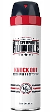 Deodorant Spray - Rumble Men Knock Out Deodorant & Body Spray — photo N1