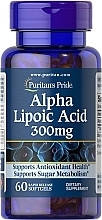 Alpha Lipoic Acid - Puritan's Pride Alpha Lipoic Acid 300 Mg — photo N1