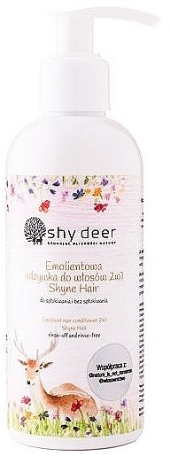 2-in-1 Softening Leave-In Conditioner - Shy Deer Emolient Hair Conditioner 2in1 — photo N1