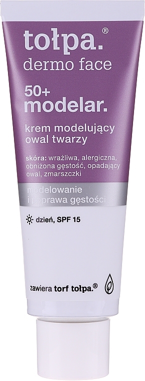 Day Cream for Face - Tolpa Dermo Face Modelar 50+ Day Cream SPF15 — photo N3