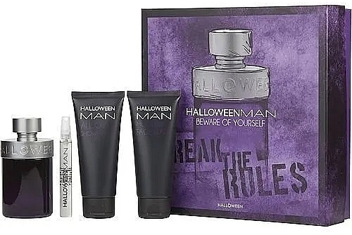 Halloween Man - Set (edt/125 ml + sh/gel/100 ml + edt/10 ml + cr/100 ml) — photo N1