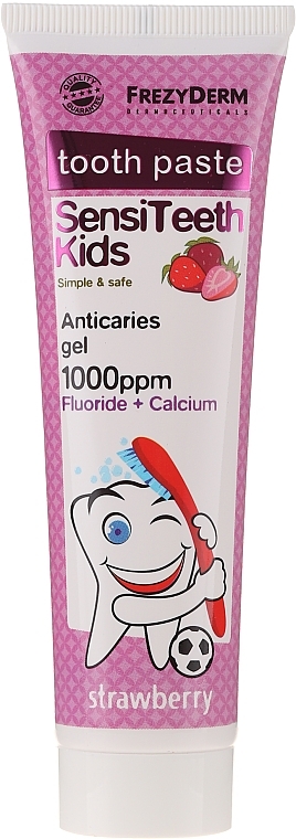 Toothpaste - Frezyderm SensiTeeth Kids Tooth Paste 1000ppm — photo N2