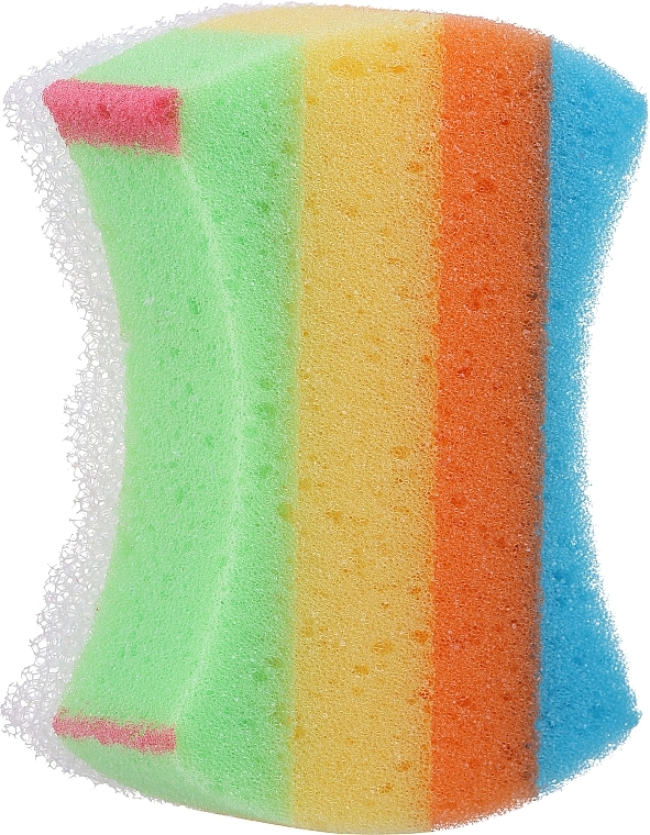 Massage Bath Sponge Tecza, Multi-Coloured, Option 6 - Ocean	 — photo N1