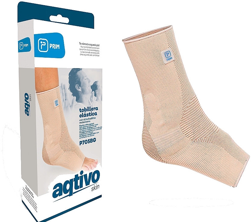 Elastic Ankle Brace, size S - Prim Aktivo Skin — photo N1