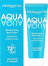 Moisturizing Face Cream - Dermacol Aqua Aqua Moisturizing Rich Cream — photo N2