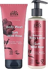 Set - Urtekram Soft Wild Rose Body Care Gift Box (b/wash/200ml + b/lot/245ml) — photo N2