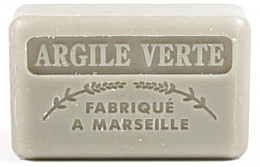 Fragrances, Perfumes, Cosmetics Green Clay Marseilles Soap - Foufour Savonnette Marseillaise Argile Verte