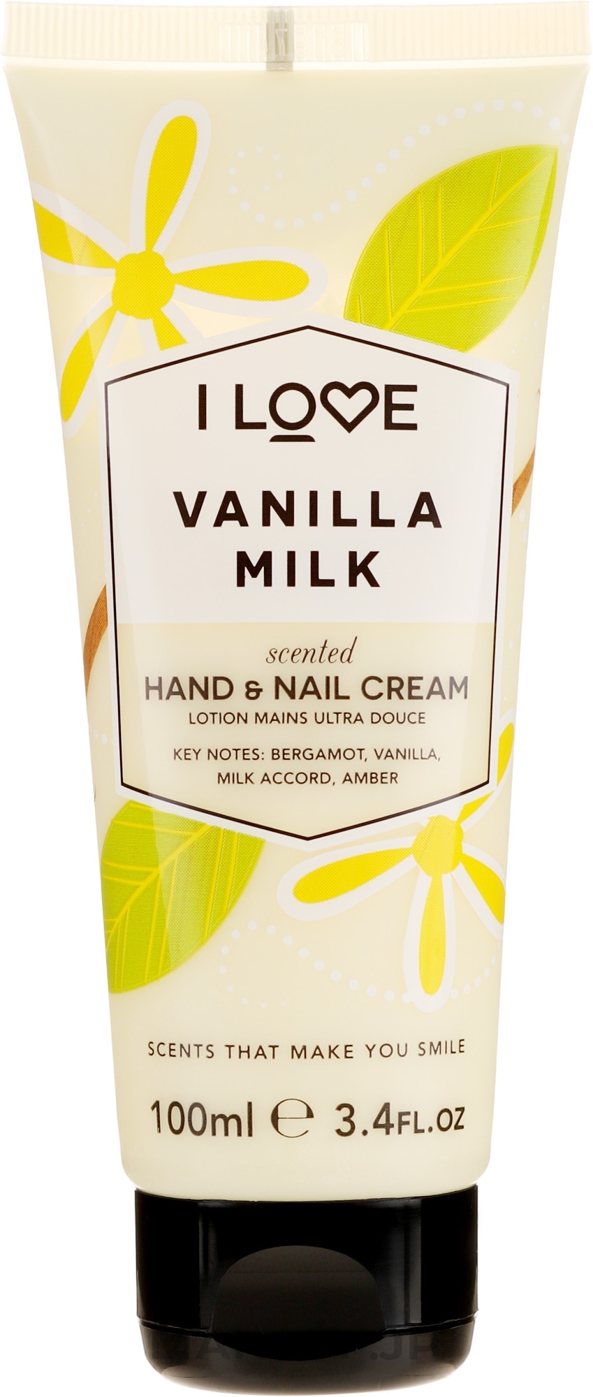 Hand Cream "Vanilla Milk" - I Love Vanilla Milk Hand and Nail Cream — photo 100 ml