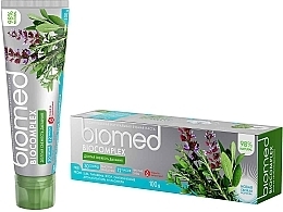 Fragrances, Perfumes, Cosmetics Refreshing Toothpaste "Bio Complex" - Biomed Biocomplex