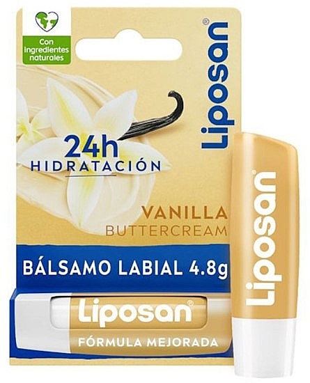 Vanilla Lip Balm - Liposan Vanilla Buttercream Lip Balm — photo N2