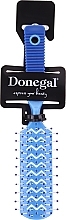 Fragrances, Perfumes, Cosmetics Hair Brush, 9015, blue - Donegal 