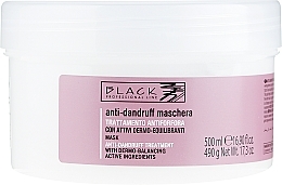 Anti-Dandruff Cream Mask - Black Professional Line Anti-Dandruff Mask — photo N1