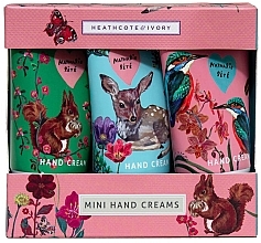 Fragrances, Perfumes, Cosmetics Set - Heathcote & Ivory Forest Folk Mini Hand Creams (h/cr/mini/30mlx3)