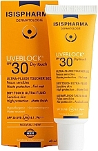 Fragrances, Perfumes, Cosmetics Sunscreen Face Ultra-Fluid - Isispharma Uveblock SPF30+ Dry Touch Ultra-fluid