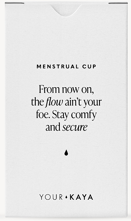 Menstrual Cup, regular - Your Kaya Menstrual Cup — photo N7