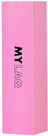 Nail Buffer 240 grit, pink - MylaQ — photo N1