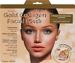 Collagen Face Mask with Gold - GlySkinCare Gold Collagen Facial Mask — photo N3