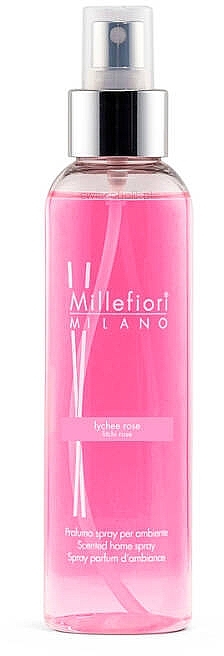 Rose & Lychee Fragrance Home Spray - Millefiori Milano Natural Lychee Rose Home Spray — photo N2