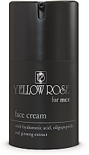 Men Anti-Aging Face Cream - Yellow Rose Face Cream For Men — photo N1