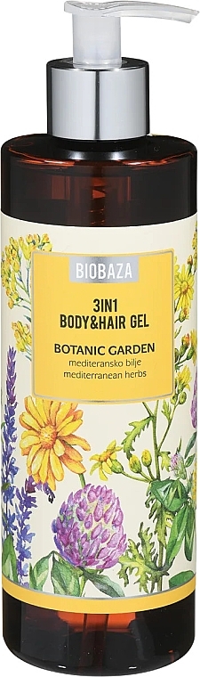 Botanical Garden Body & Hair Gel - Biobaza Botanic Garden Body & Hair Gel — photo N1